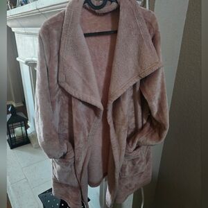 HUE | Women's Pink Fleece Jacket